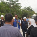 Monitoring 2 Proyek Jalan di Lebak Selatan